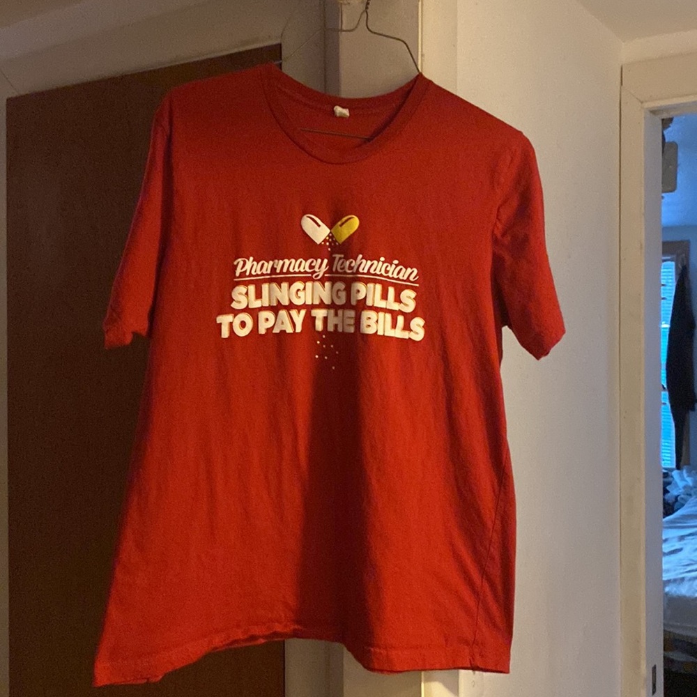 red Pharmacy Tech tee
